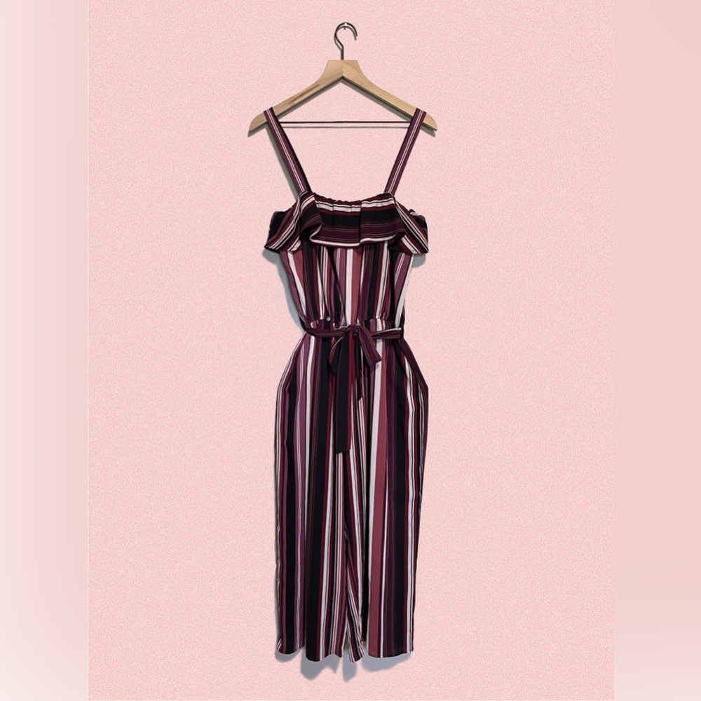 Jumpsuit w/ waist tie